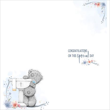 On Your Baptism Me To You Bear Card Extra Image 1